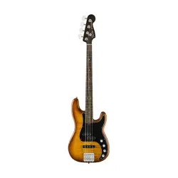 [PREORDER] FENDER AMERICAN ULTRA LIMITED EDITION PRECISION BASS GUITAR, EBONY FB