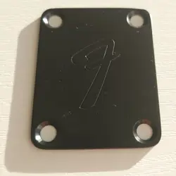 4 HOLES GUITAR NECK PLATE BACK COVER WITH SCREWS FOR FENDER ST TL GUITAR