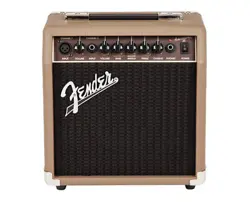USED FENDER ACOUSTASONIC 15 ACOUSTIC GUITAR AMPLIFIER
