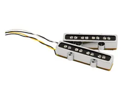 USED FENDER COBALT CHROME JAZZ BASS PICKUP SET
