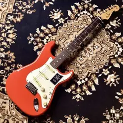 FENDER PLAYER II STRATOCASTER CORAL RED ELECTRIC GUITAR STRATOCASTER