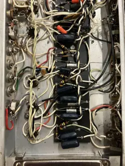 1980 FENDER TWIN REVERB TUBE AMP HEAD COMPLETE CLEAN VINTAGE RARE WORKS!