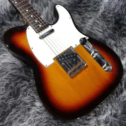 FENDER MIJ HYBRID 60S TELECASTER USED ALDER BODY 3-COLOR SUNBURST W/SOFT CASE