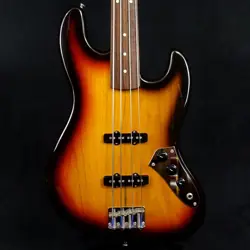 FENDER MADE IN JAPAN TRADITIONAL 60S JAZZ BASS FRETLESS USED 2017 W/SOFT CASE