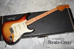 RARE EARLY '72 FENDER STRATOCASTER - MAPLE NECK, 3-BOLT, SUNBURST, 100% ORIGINAL