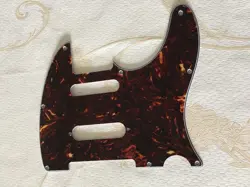 PICK FENDER TELECASTER NASHVILLE TELE GUITAR PICKGUARD,4 PLY BROWN TORTOISE