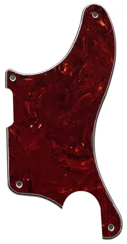 RED TORTOISE FOR FENDER TELECASTER CABALLO TONO LIGERO STYLE GUITAR PICKGUARD