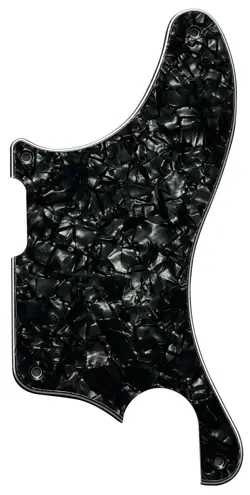BLACK PEARL FOR FENDER TELECASTER CABALLO TONO LIGERO STYLE GUITAR PICKGUARD