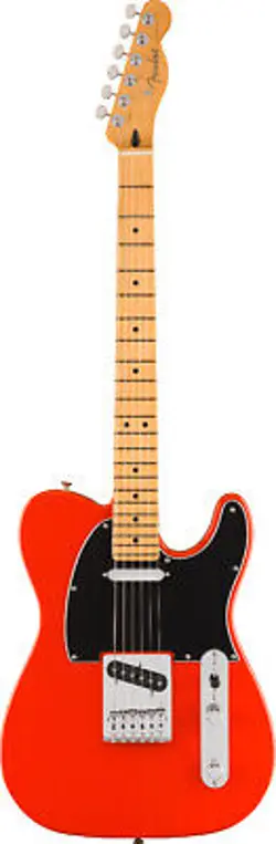 FENDER PLAYER II TELECASTER  CORAL RED MAPLE  LOAN INTEREST RATE 0      ONLINE