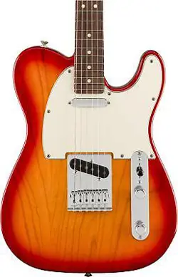 FENDER PLAYER II TELECASTER ELECTRIC GUITAR - AGED CHERRY BURST WITH ROSEWOOD