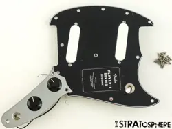 FENDER PLAYER II MUSTANG SERIES LOADED PICKGUARD SINGLE COIL PICKUPS BLACK
