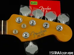 FENDER AMERICAN PROFESSIONAL II JAZZ BASS V 5 STRING NECK & TUNERS 