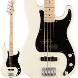 SQUIER BY FENDER AFFINITY SERIES PRECISION BASS PJ OLYMPIC WHITE/MAPLE E.BASS