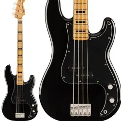 SQUIER BY FENDER CLASSIC VIBE 70S PRECISION BASS MAPLE FINGERBOARD BLACK