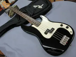 FENDER PRECISION BASS MADE IN MEXICO BLK 1997 ELECTRIC BASS