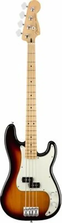 FENDER PLAYER SERIES PRECISION BASS 3-COLOR SUNBURST MAPLE ELECTRIC BASS