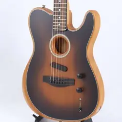 FENDER ACOUSTICS  USED AMERICAN ACOUSTASONIC TELECASTER (SHADOW BURST)