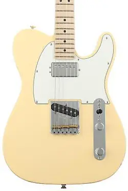 FENDER AMERICAN PERFORMER TELECASTER HUM - VINTAGE WHITE WITH MAPLE FINGERBOARD