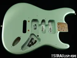 FENDER AMERICAN PROFESSIONAL II STRATOCASTER BODY STRAT PARTS MYSTIC SURF GREEN!