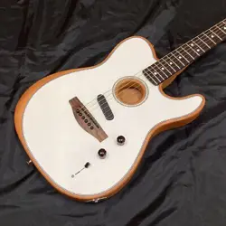 FENDER ACOUSTASONIC PLAYER TELECASTER ARCTIC WHITE NO.YG1795