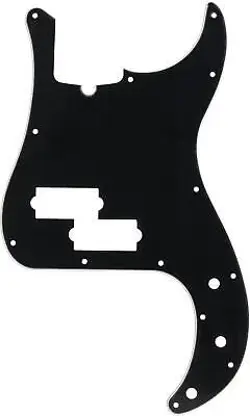 FENDER 13-HOLE MODERN-STYLE PRECISION BASS PICKGUARD - BLACK