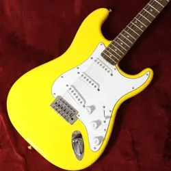 SQUIER BY FENDER STRATOCASTER YELLOW SAFE PACKING!