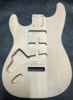 UNFINISHED LEFTY STRATOCASTER BODY - ALDER - SSS ROUTING “FITS@FENDER SPECS”