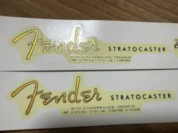 2PCS FENDER GUITAR