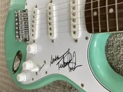 SIGNED AUTOGRAPHED FENDER