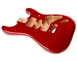 FENDER DELUXE SERIES STRATOCASTER HSH ALDER BODY - CANDY APPLE RED