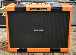 2008 FENDER LIMITED EDITION HOT ROD DELUXE HRDX COMPETITION ORANGE