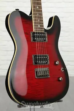 FENDER SPECIAL EDITION CUSTOM TELECASTER FMT HH - BLACK CHERRY BURST