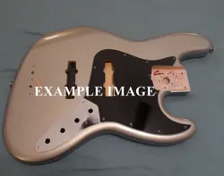 FENDER PLAYER JAZZ BASS BODY GUITAR PARTS ALDER, MODERN SILVER