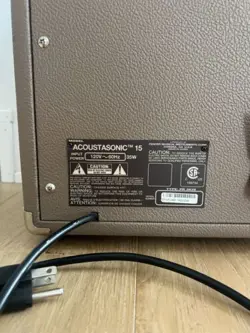 ACOUSTASONIC 15 WATT