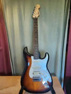 FENDER SQUIER BULLET STRAT ELECTRIC GUITAR
