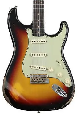 FENDER CUSTOM SHOP '59 STRATOCASTER HEAVY RELIC ELECTRIC GUITAR - 3-COLOR