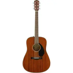 FENDER CD 60S DREADNOUGHT WALNUT FINGERBOARD ALL MAHOGANY ACOUSTIC GUITAR