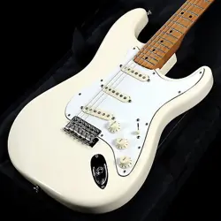FENDER MEXICO JIMI HENDRIX STRATOCASTER OLYMPIC WHITE USED 2016 W/SOFT CASE