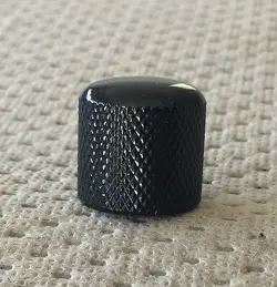 2005 FENDER MB-4 SQUIER BASS GUITAR VOLUME TONE SWITCH ORIGINAL BLACK KNOB