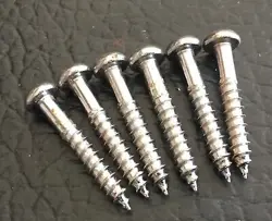 2001 FENDER SQUIER STRATOCASTER ELECTRIC GUITAR BRIDGE ORIGINAL MOUNTING SCREWS