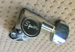 1999 FENDER SQUIER STRATOCASTER ELECTRIC GUITAR ORIGINAL LOGO TUNER TUNING PEG