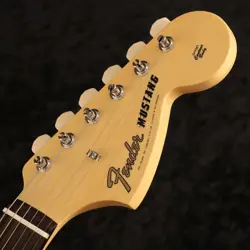 FENDER MADE IN JAPAN CHAR MUSTANG ROSEWOOD FINGERBOARD OLYMPIC WHITE