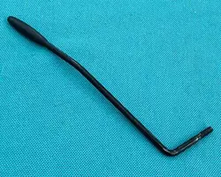 FENDER SQUIER STRAT ELECTRIC GUITAR ORIGINAL BLACK WHAMMY BAR TREMOLO ARM