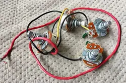 2002 FENDER SQUIER S-73 SG ELECTRIC GUITAR ORIGINAL WIRING HARNESS