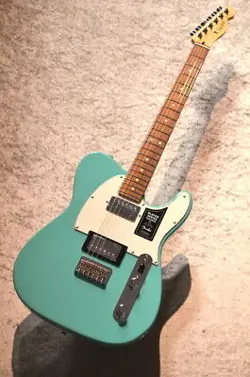 FENDER     1  PLAYER TELECASTER HH PAU FERRO FINGERBOARD  SEA FOAM GREEN  MX23