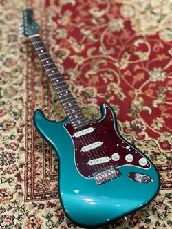 FENDER HYBRID II STRATOCASTER SHERWOOD GREEN METALLIC 2 ELECTRIC GUITAR