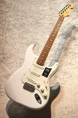 FENDER     1  PLAYER STRATOCASTER PAU FERRO FINGERBOARD  POLAR WHITE   MX22208