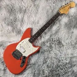 FENDER KURT COBAIN JAG-STANG / FIESTA RED ELECTRIC GUITAR