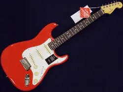 FENDER PLAYER II STRATOCASTER SLAB ROSEWOOD FINGERBOARD  CORAL RED