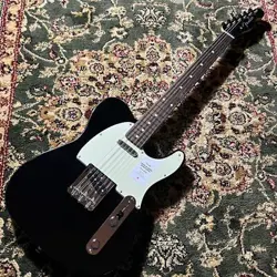 FENDER 2023 COLLECTION MIJ TRADITIONAL 60S TELECASTER BLACK ELECTRIC GUITAR